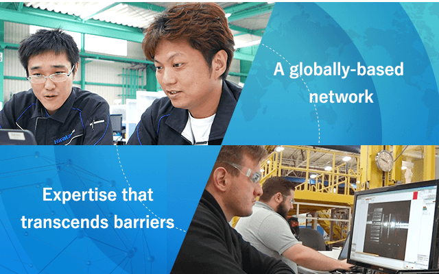 A globally-based network Expertise that transcends barriers